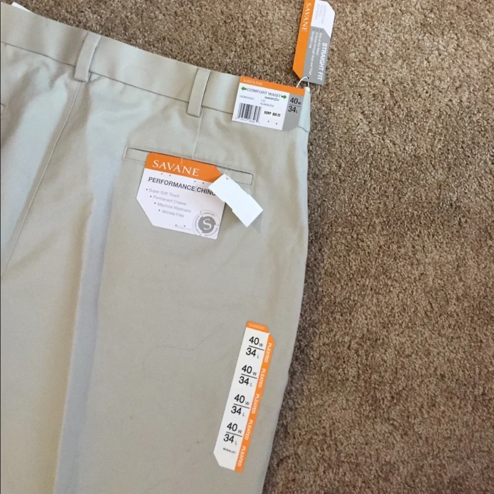 savane‎ chinos, brand new with tags